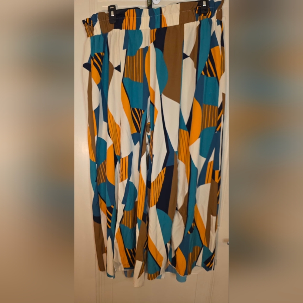 4 For $20 SHEIN Multicolor Paper Bag‎ Waist, Wide Leg Pants Waist 21